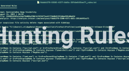 Threat Hunting Rule Extraction and Use Cases